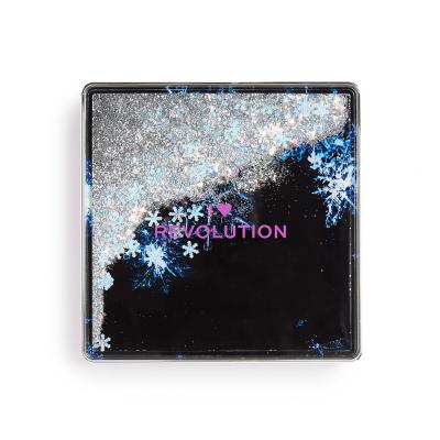 Makeup Revolution London I Heart Revolution Snow Globe Σκιές ματιών για γυναίκες 13,5 gr Απόχρωση Snowflake