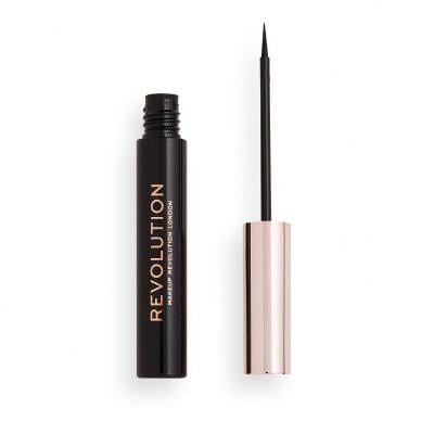 Makeup Revolution London Super Flick Eyeliner Eyeliner για γυναίκες 4,5 ml Απόχρωση Black