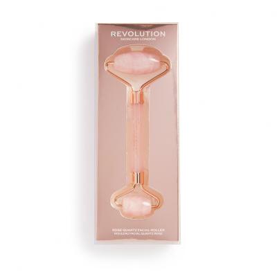 Revolution Skincare Roller Rose Quartz Facial Roller Κύλινδρος και πέτρα μασάζ για γυναίκες 1 τεμ