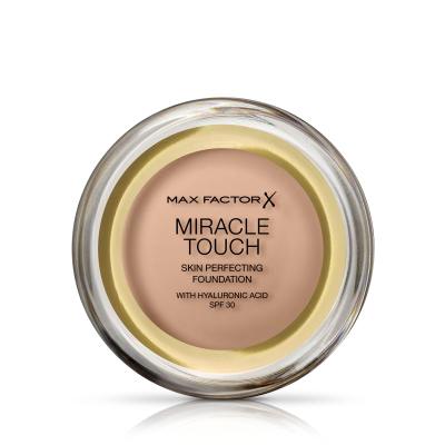 Max Factor Miracle Touch Cream-To-Liquid SPF30 Make up για γυναίκες 11,5 gr Απόχρωση 045 Warm Almond