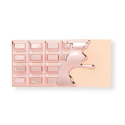 I Heart Revolution Chocolate Eyeshadow Palette Σκιές ματιών για γυναίκες 18 gr Απόχρωση Marble Rose Gold