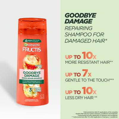 Garnier Fructis Goodbye Damage Repairing Shampoo Σαμπουάν για γυναίκες 400 ml