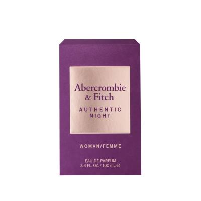 Abercrombie &amp; Fitch Authentic Night Eau de Parfum για γυναίκες 100 ml