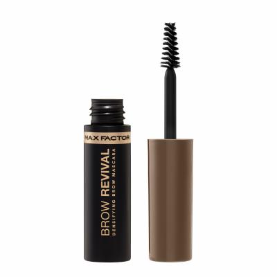 Max Factor Brow Revival Μάσκαρα φρυδιών για γυναίκες 4,5 ml Απόχρωση 002 Soft Brown