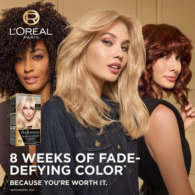 L&#039;Oréal Paris Préférence Cool Blondes Βαφή μαλλιών για γυναίκες 60 ml Απόχρωση 9.12