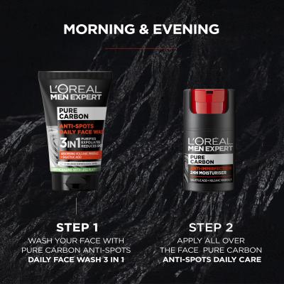 L&#039;Oréal Paris Men Expert Pure Carbon Anti-Imperfection Daily Care Κρέμα προσώπου ημέρας για άνδρες 50 ml