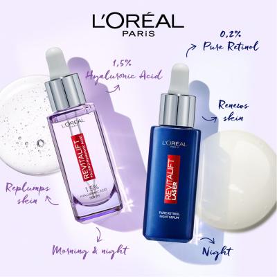 L&#039;Oréal Paris Revitalift Laser Pure Retinol Night Serum Ορός προσώπου για γυναίκες 30 ml