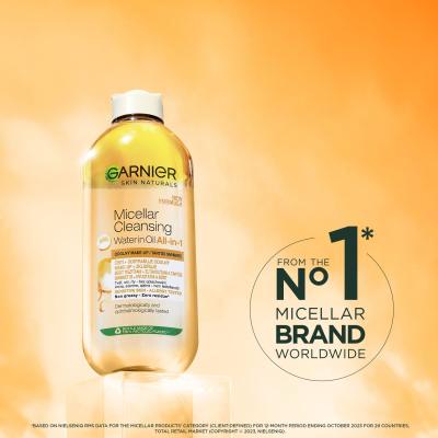 Garnier Skin Naturals Two-Phase Micellar Water All In One Μικυλλιακό νερό για γυναίκες 400 ml