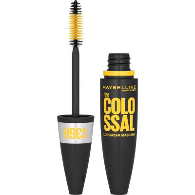 Maybelline The Colossal Longwear Μάσκαρα για γυναίκες 10 ml Απόχρωση 01 Black