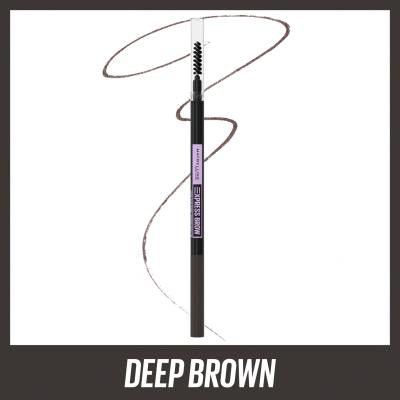 Maybelline Express Brow Ultra Slim Μολύβι για τα φρύδια για γυναίκες 9 gr Απόχρωση Deep Brown