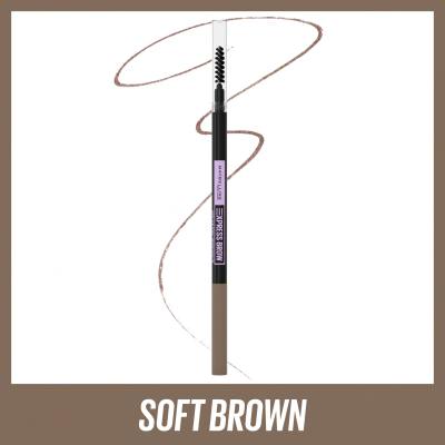 Maybelline Express Brow Ultra Slim Μολύβι για τα φρύδια για γυναίκες 9 gr Απόχρωση Soft Brown