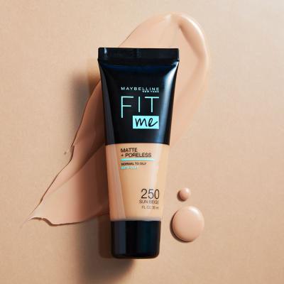 Maybelline Fit Me! Matte + Poreless Make up για γυναίκες 30 ml Απόχρωση 119 Golden Beige