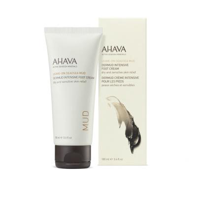 AHAVA Deadsea Mud Duo Σετ δώρου κρέμα χεριών Leave-On Deadsea Mud Hand Cream 100 ml + κρέμα ποδιών Leave-On Deadsea Mud Foot Cream 100 ml