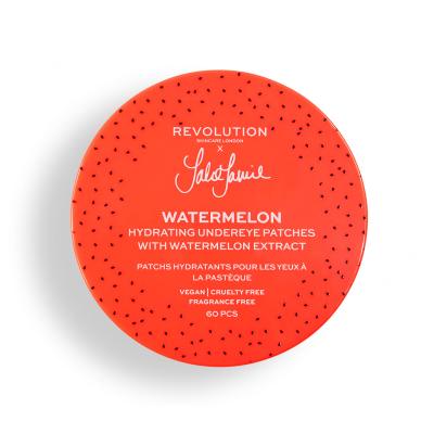 Revolution Skincare X Jake-Jamie Watermelon Μάσκα ματιών για γυναίκες 60 τεμ