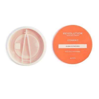 Revolution Skincare Vitamin C Glow Eye Patches Μάσκα ματιών για γυναίκες 60 τεμ