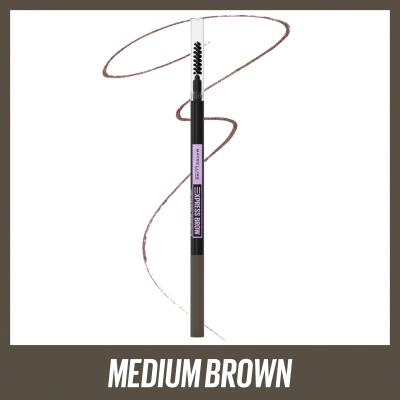 Maybelline Express Brow Ultra Slim Μολύβι για τα φρύδια για γυναίκες 9 gr Απόχρωση Medium Brown