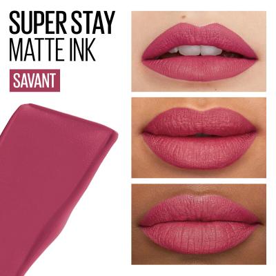 Maybelline Superstay Matte Ink Liquid Κραγιόν για γυναίκες 5 ml Απόχρωση 155 Savant