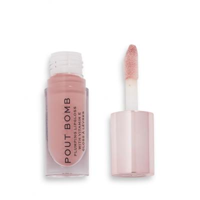 Makeup Revolution London Pout Bomb Lip Gloss για γυναίκες 4,6 ml Απόχρωση Doll