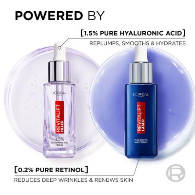 L&#039;Oréal Paris Revitalift Laser Pure Retinol Night Serum Ορός προσώπου για γυναίκες 50 ml