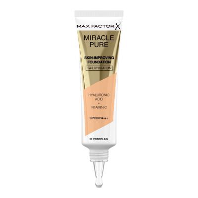 Max Factor Miracle Pure Skin-Improving Foundation SPF30 Make up για γυναίκες 30 ml Απόχρωση 30 Porcelain