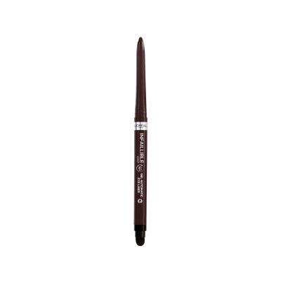 L&#039;Oréal Paris Infaillible Grip 36H Gel Automatic Eye Liner Μολύβι για τα μάτια για γυναίκες 1,2 gr Απόχρωση 004 Brown Denim