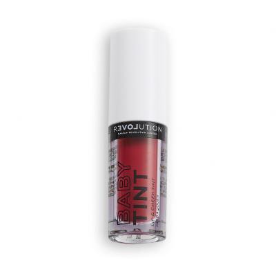 Revolution Relove Baby Tint Lip &amp; Cheek Κραγιόν για γυναίκες 1,4 ml Απόχρωση Rouge