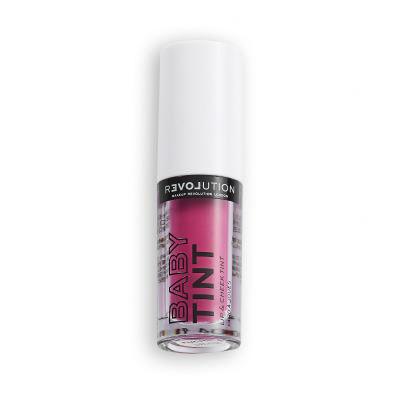 Revolution Relove Baby Tint Lip &amp; Cheek Κραγιόν για γυναίκες 1,4 ml Απόχρωση Fuchsia