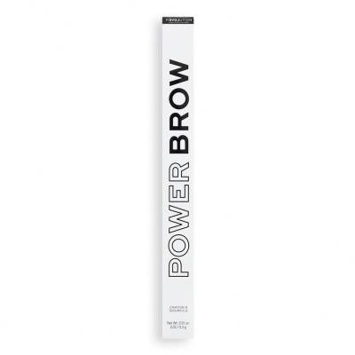 Revolution Relove Power Brow Μολύβι για τα φρύδια για γυναίκες 0,3 gr Απόχρωση Granite