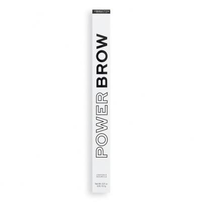 Revolution Relove Power Brow Μολύβι για τα φρύδια για γυναίκες 0,3 gr Απόχρωση Brown