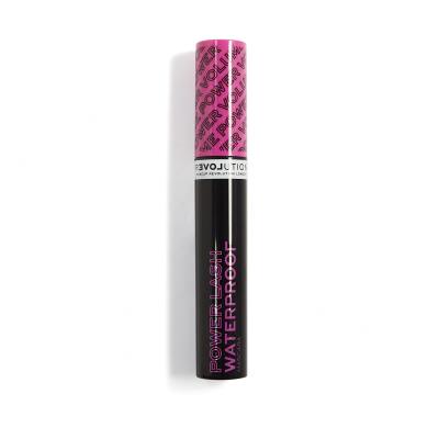 Revolution Relove Power Lash Volume Waterproof Μάσκαρα για γυναίκες 8 ml Απόχρωση Black