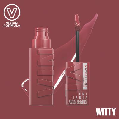 Maybelline Superstay Vinyl Ink Liquid Κραγιόν για γυναίκες 4,2 ml Απόχρωση 40 Witty