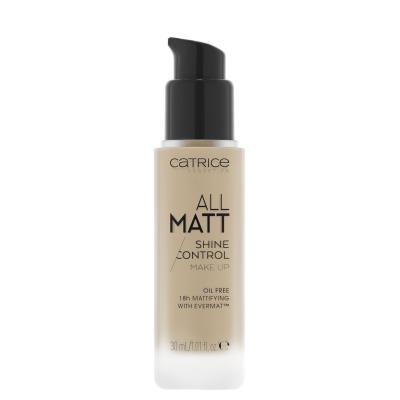 Catrice All Matt Make up για γυναίκες 30 ml Απόχρωση 027 N Neutral Amber Beige