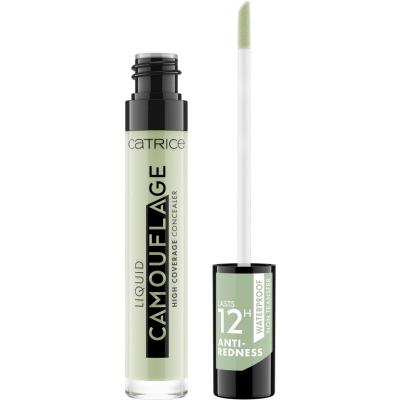 Catrice Camouflage Liquid High Coverage 12h Concealer για γυναίκες 5 ml Απόχρωση 200 Anti-Red