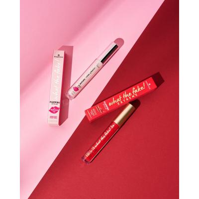 Essence What The Fake! Plumping Lip Filler Lip Gloss για γυναίκες 4,2 ml Απόχρωση 01 Oh my plump!