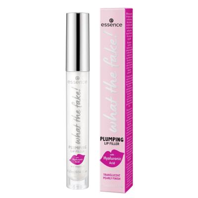 Essence What The Fake! Plumping Lip Filler Lip Gloss για γυναίκες 4,2 ml Απόχρωση 01 Oh my plump!