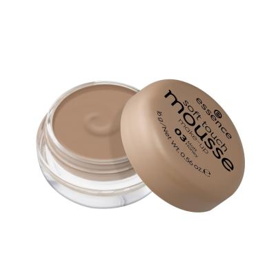 Essence Soft Touch Mousse Make up για γυναίκες 16 gr Απόχρωση 03 Matt Honey