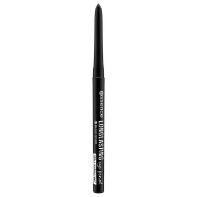 Essence Longlasting Eye Pencil Μολύβι για τα μάτια για γυναίκες 0,28 gr Απόχρωση 01 Black Fever