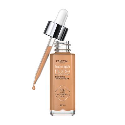 L&#039;Oréal Paris True Match Nude Plumping Tinted Serum Make up για γυναίκες 30 ml Απόχρωση 6-7 Tan