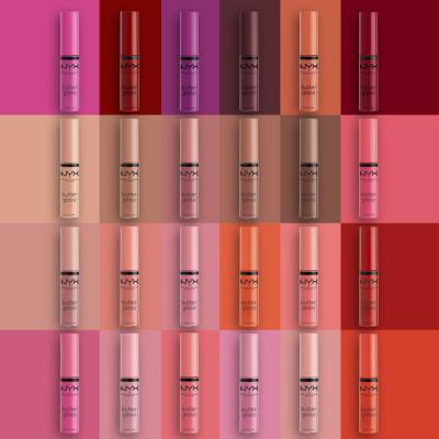 NYX Professional Makeup Butter Gloss Lip Gloss για γυναίκες 8 ml Απόχρωση 14 Madeleine