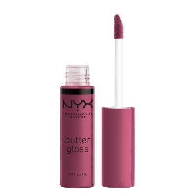 NYX Professional Makeup Butter Gloss Lip Gloss για γυναίκες 8 ml Απόχρωση 41 Cranberry Pie