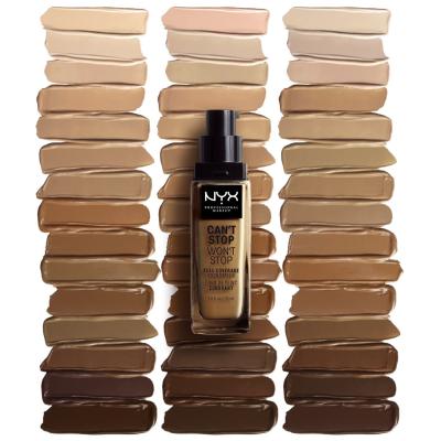 NYX Professional Makeup Can&#039;t Stop Won&#039;t Stop Make up για γυναίκες 30 ml Απόχρωση 02 Alabaster