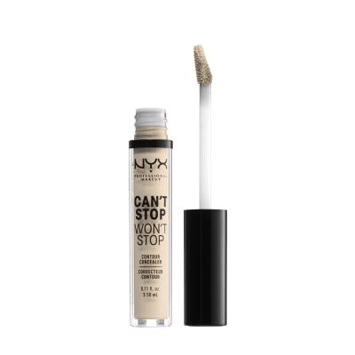 NYX Professional Makeup Can&#039;t Stop Won&#039;t Stop Contour Concealer Concealer για γυναίκες 3,5 ml Απόχρωση 1.5 Fair