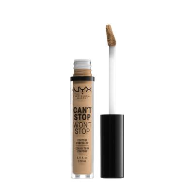 NYX Professional Makeup Can&#039;t Stop Won&#039;t Stop Contour Concealer Concealer για γυναίκες 3,5 ml Απόχρωση 7.5 Soft Beige