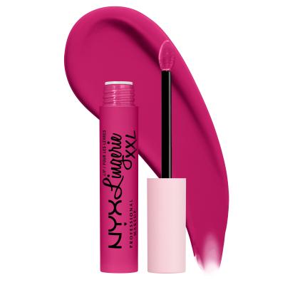 NYX Professional Makeup Lip Lingerie XXL Κραγιόν για γυναίκες 4 ml Απόχρωση 19 Pink Hit