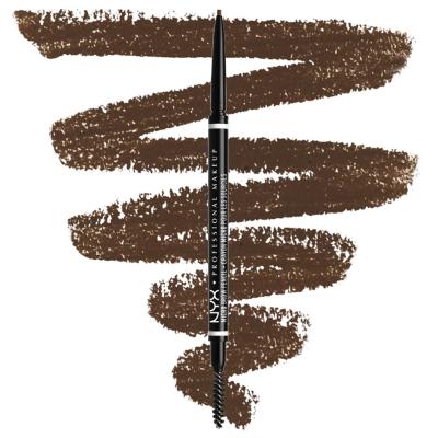 NYX Professional Makeup Micro Brow Pencil Μολύβι για τα φρύδια για γυναίκες 0,09 gr Απόχρωση 06 Brunette