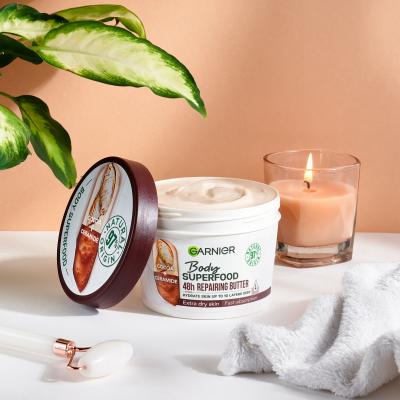 Garnier Body Superfood 48h Repairing Butter Cocoa + Ceramide Αρωματικά body butter για γυναίκες 380 ml