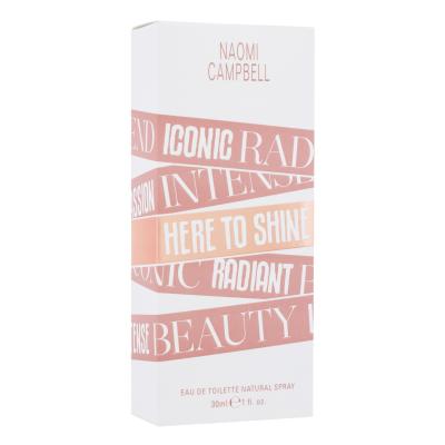 Naomi Campbell Here To Shine Eau de Toilette για γυναίκες 30 ml