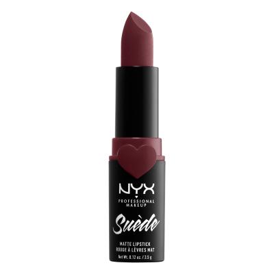 NYX Professional Makeup Suède Matte Lipstick Κραγιόν για γυναίκες 3,5 gr Απόχρωση 06 Lolita