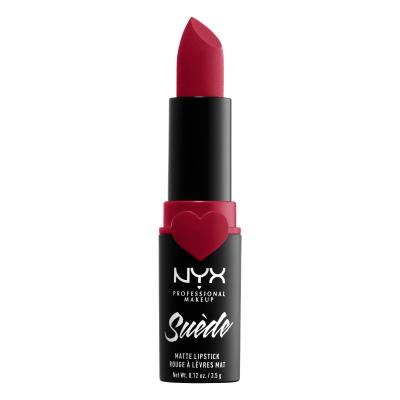 NYX Professional Makeup Suède Matte Lipstick Κραγιόν για γυναίκες 3,5 gr Απόχρωση 09 Spicy