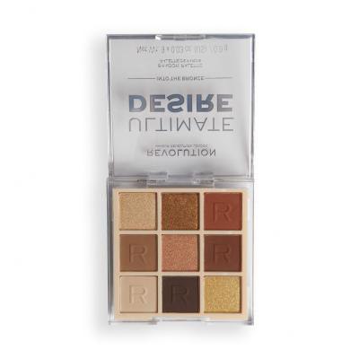 Makeup Revolution London Ultimate Desire Σκιές ματιών για γυναίκες 8,1 gr Απόχρωση Into The Bronze